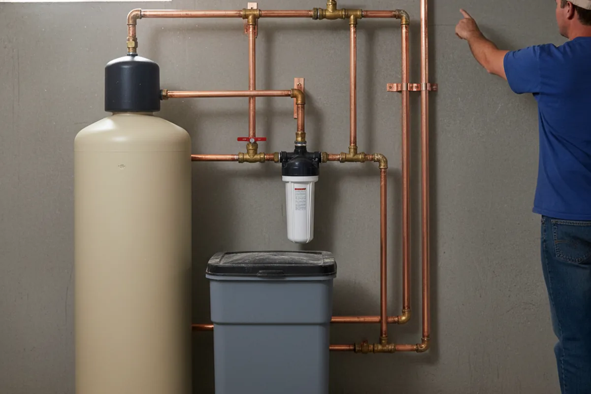 Whole-house water treatment system installed in Rockland